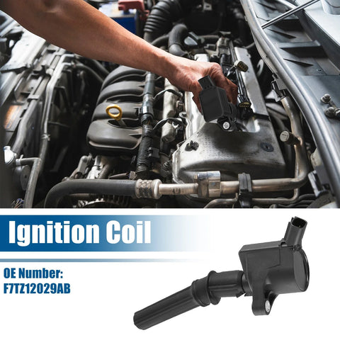 Ford F-150, F-250, F-350 (1997-2003) - Black Rubber Metal Ignition Coil