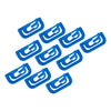 Mitsubishi SN 10 x Windscreen Molding Trim Retainer Clips Blue