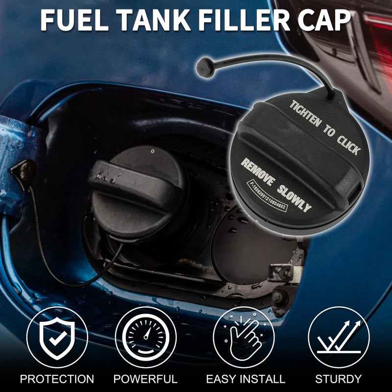 Honda Odyssey (2011-2017) - Black & White Gas Fuel Filler Cap