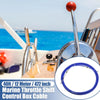 Yamaha Blue 2 x 40ft 472in Marine Shift Remote Control Box Cable