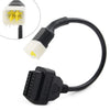 Delphi 6 Pin OBD to 16 Pin OBD2 Diagnostic Scanner Tool Adapter Cable