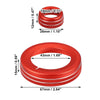Chevrolet Camaro 4 x Red Aluminum Alloy Center Control Ring Knob Cover