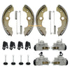 Honda FourTrax Foreman 350 TRX350D 2 x Front Brake Wheel Cylinders & Shoes (87–89)