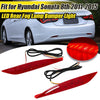 Hyundai Sonata LED Rear Bumper Brake Light Reflector Set (2011-2014)