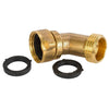 RV Trailer Water Pipe Joint 45 Degree Elbow Hose Adapter