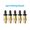 Garden Irrigation Brass Spray Misting Nozzle (5-20x)