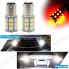 Marine Boat 2 x 27SMD BA15D Red LED Light Bulbs (1004, 1076, 1142)