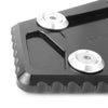 BMW K1600GT / 1600GTL Kickstand Side Stand Enlarger Foot Plate Black (2011-2015)