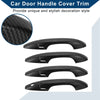 Honda CR-V 2007-2011 Carbon Fiber Black Door Handle Cover Trim