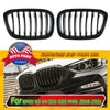 BMW G01 G02 X3 X4 Gloss Black Front Hood Kidney Grille (2018-2020)