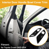 Toyota Crown (2023-2024) Black Interior Door Handle Bowl Cover Trim