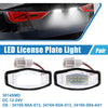 Acura White LED License Plate Light Assembly (2016-2020)
