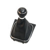 VW Golf 6 Gear Shift Button Leather Rootwood (2008-2012)