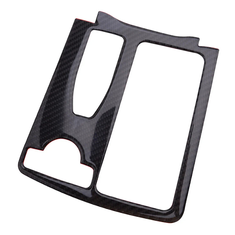 Mercedes Benz C Class W204 Carbon Fiber Water Cup Holder Cover Trim (2007-2014)