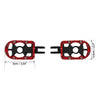 Harley Softail Street Fat Bob Sport Glide Driver Footpegs Footrest (18-25)