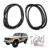 Toyota Land Cruiser Wagon 1980-1990 Front Door Weatherstrip Set