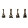 4pcs TR416 Chrome Tubeless Bolt-In Valve Stems