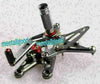 Kawasaki Ninja ZX10R (2006-2007) Grey Motorcycle Rearset Footpeg