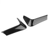 BMW F80 M3 F82 F83 M4 Glossy Black Rear Bumper Corner Valance Covers (2015-2020)