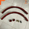 Toyota Hiace Commuter 6 x White Fender Flares Wheel Arches (2005-2019)