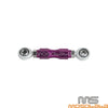 Harley Softail Dyna Low Rider Purple Shifter Linkage Mid-Controls (2006-2017)
