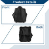 Ford Focus C-MAX Car Gear Shift Stick Gaiter Black White Leather (2003-2010)