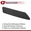 BMW 320i Driver Side Bumper Reflector (2013-2015)
