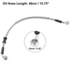 Motorcycle Brake Clutch Oil Hose Line Pipe Hydraulic 40cm 15.75"