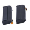 Mitsubishi Triton Door Handle Outer 2 x Black Front LH+RH (1996–2007)