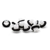 Nissan Juke & X-Trail 2 x White Clips