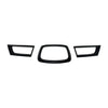 Subaru Impreza WRX STI Gloss Black Front Grill Frame Trim Cover (2006–2007)