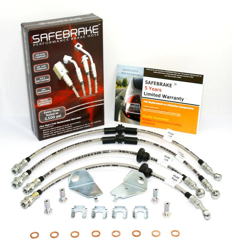 FPV BA GT / GT-P (BREMBO 6 or 4pot front, 4pot rear) Brake Line Kit (2003-2005)