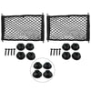 2 x Car Stretchable Small Cargo Net Pocket Trunk Side Elastic Storage Mesh Bag