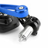 Motorcycle F2 7/8" Blue Aluminum Handlebar End Mirrors