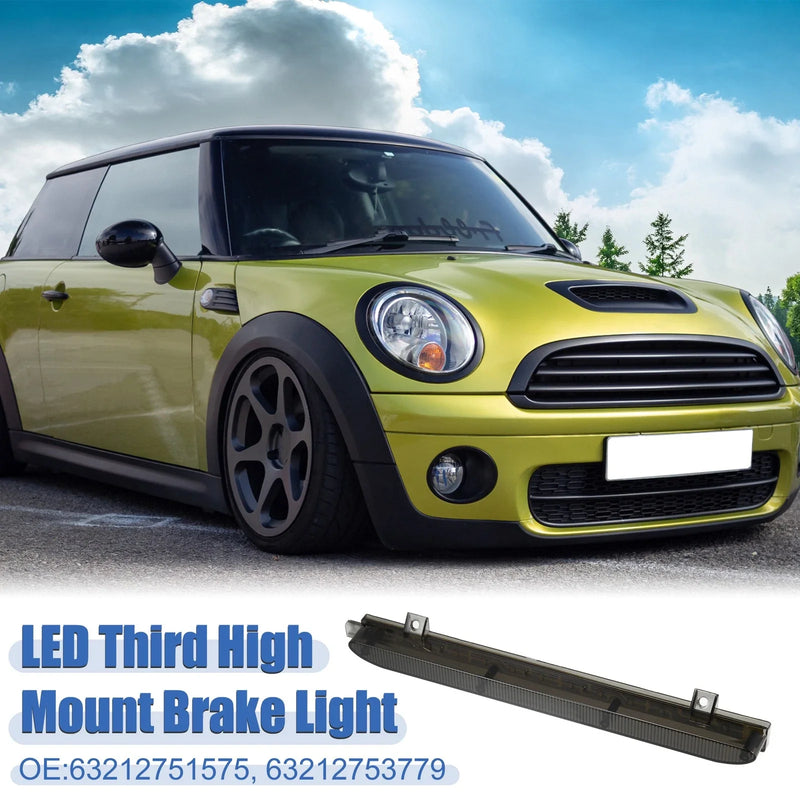 Mini Cooper High Level Third Brake Light Black Lens (2006-2013)