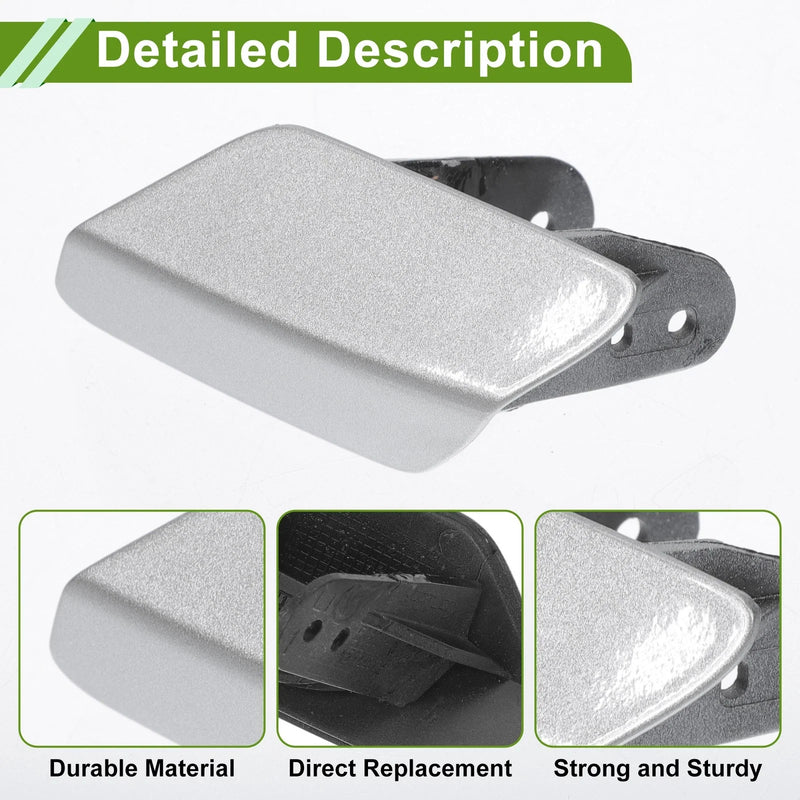 BMW 320i Silver Tone Front Left Washer Nozzle Cover Cap (2013 - 2018)