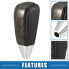 Toyota Land Cruiser Gear Shift Knob Black Wood Pattern