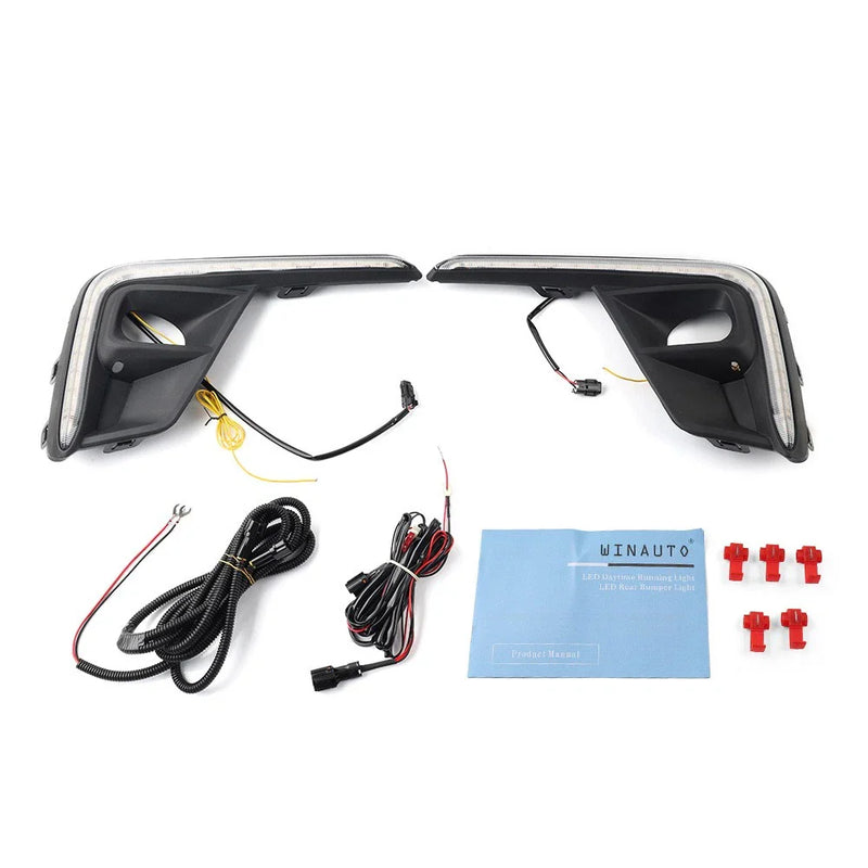 Honda BR-V Black Fog Light Turn Signal Pair (2022-2023)