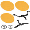 Honda Z50R 1979-1987 Yellow Number Plate Kit