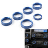 Ford F150 XLT (2015-2020) Blue Air Conditioner Switch Knob Trim