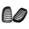 BMW F10 F11 M5 Sedan Matte Black Front Kidney Grille (2010-2016)