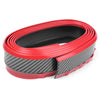 Auto Bumper Skirts 2.5M Rubber Lower Lip Protective Strip (Fits Various Models)