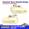 Exterior Outer Door Handle Beige RL+RR Fits Honda Accord CG 4D Sedan 1998-02 D06