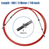 Yamaha Red Remote Control Box Cable 2 x 10ft 118 Inch