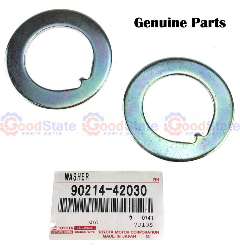 LandCruiser 105 100 80 79 Series Front Axle Lock Washer x2