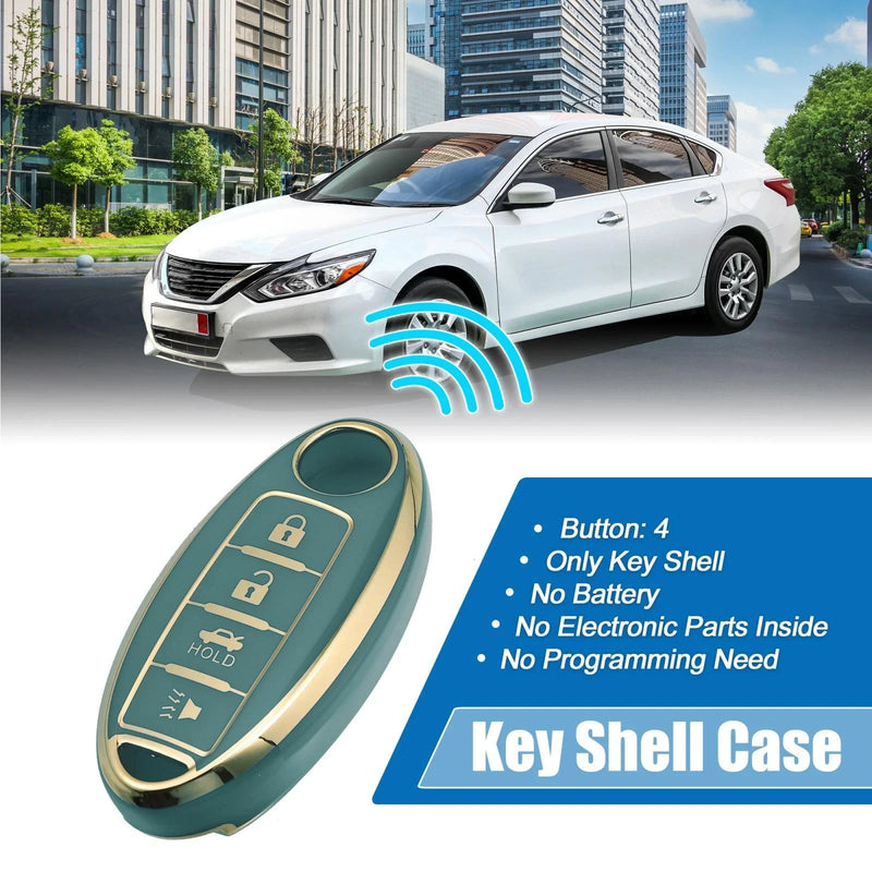 INFINITI QX80 Silicone Car Smart Key Fob Case Cover (2014-2014)