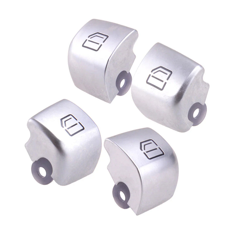 Mercedes-Benz C-Class W205, GLC 4 x Window Switch Button Caps (2015-2021)