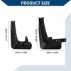 BMW X3 Mud Flaps Splash Guards 1 Set (2018-2023)