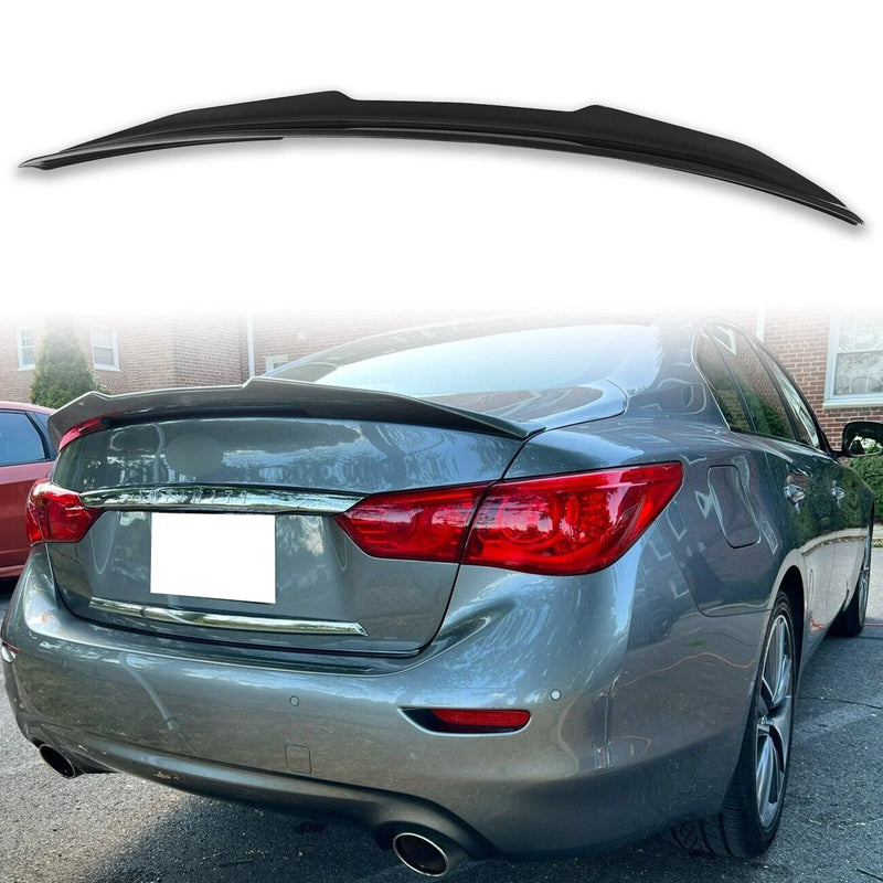 Infiniti Q50 Sedan (2014-2024) Black Pearl ABS Boot Spoiler
