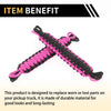 Jeep Wrangler TJ JK JKU (2007-2018) - Black Pink 2 x Door Limiting Straps
